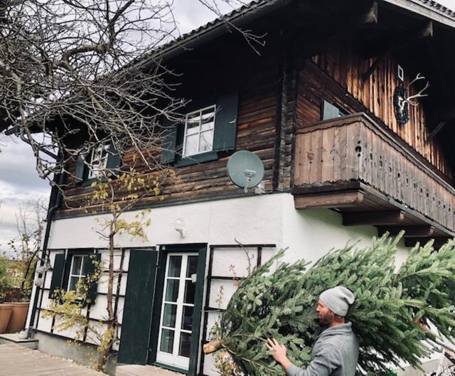 Forest Chalet, 15 Min To Salzburg Olt Town, And Most Beautiful Lakes, Secluded Location, 1,000 Sqm Garden, Mountainview, Panorama Sauna, Bath Whirlpool, Bbq&Bikes&Sunbeds For Free, Up To 10 P Голинг ан дер Залцах Екстериор снимка